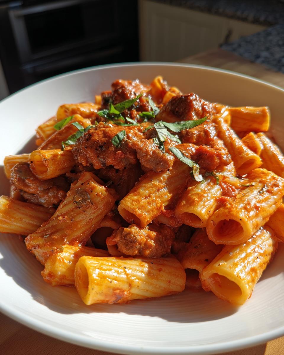 Have You Tried This Creamy Italian Sausage Rigatoni Recipe? - detail 1