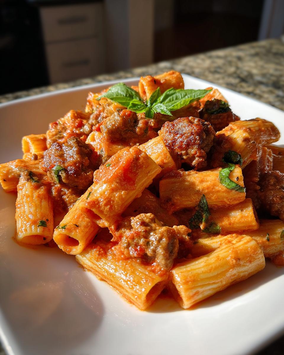 Have You Tried This Creamy Italian Sausage Rigatoni Recipe? - detail 2