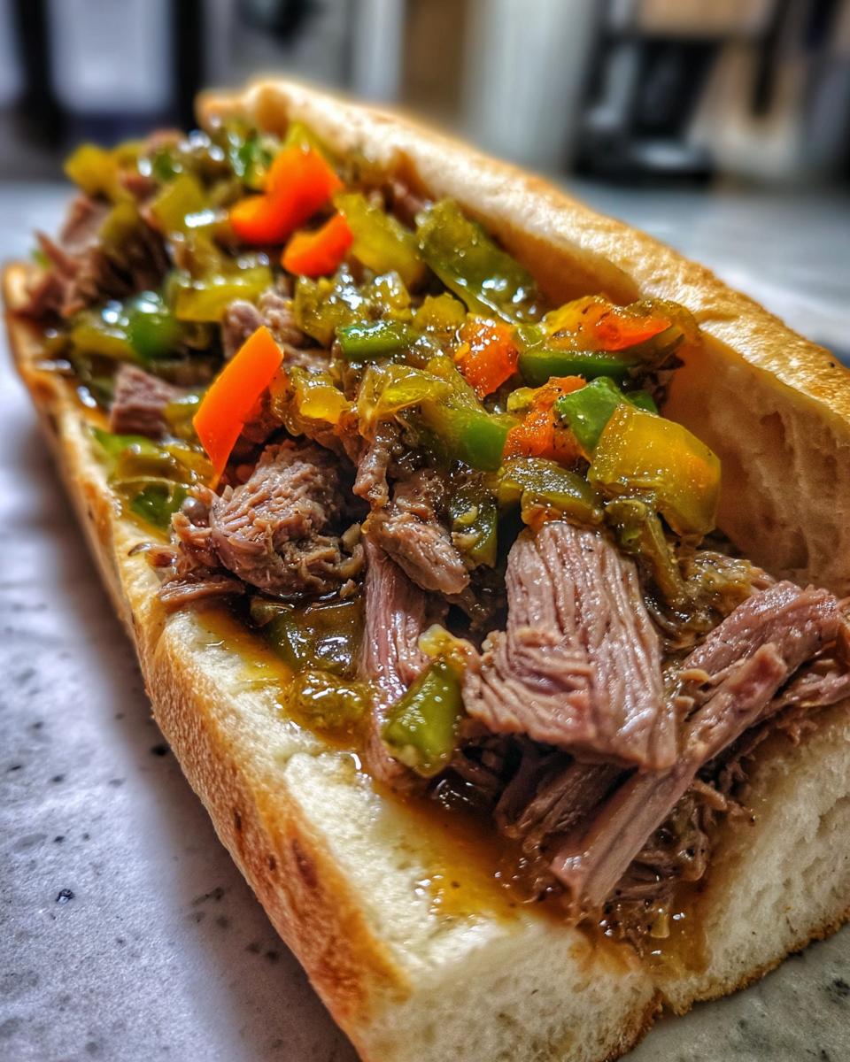 How to make authentic Chicago Italian Beef - detail 3