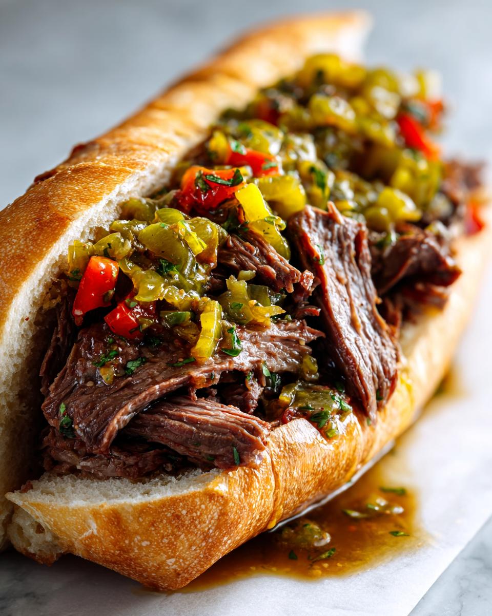 How to make authentic Chicago Italian Beef - detail 4