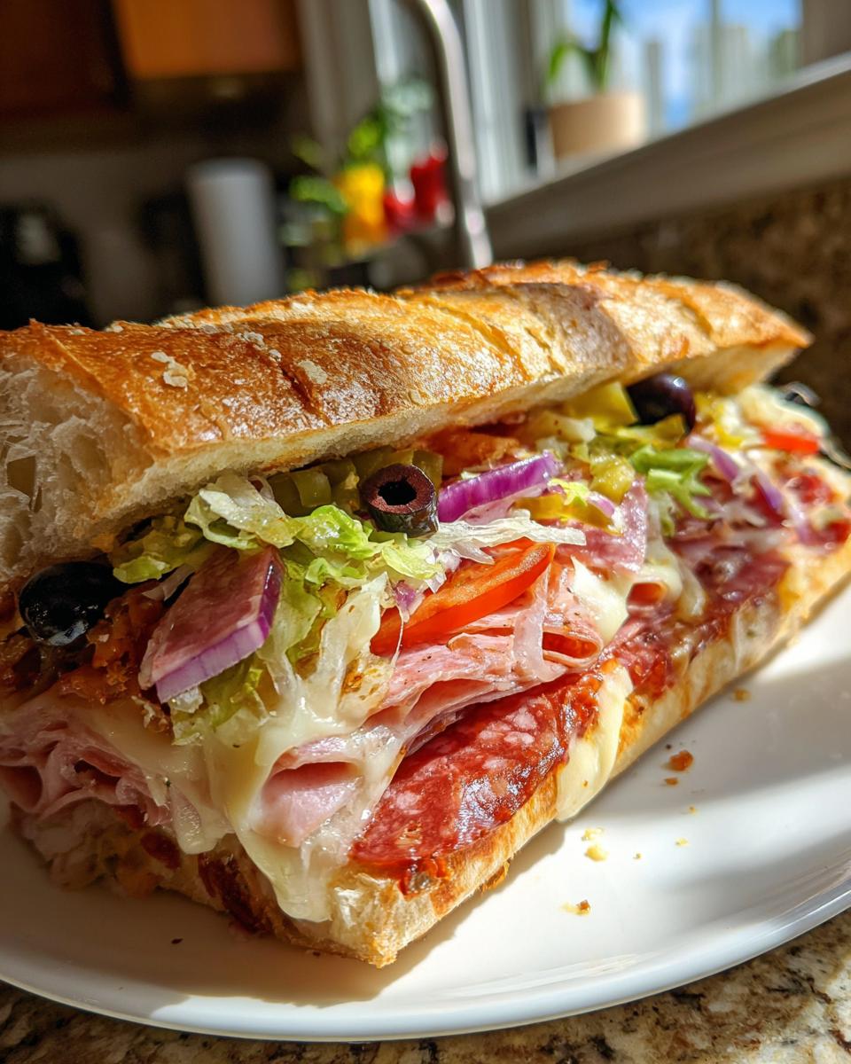 Irresistible Baked Italian Sub Sandwiches Recipe - detail 4