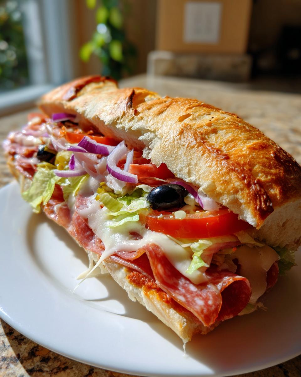 Irresistible Baked Italian Sub Sandwiches Recipe - detail 5