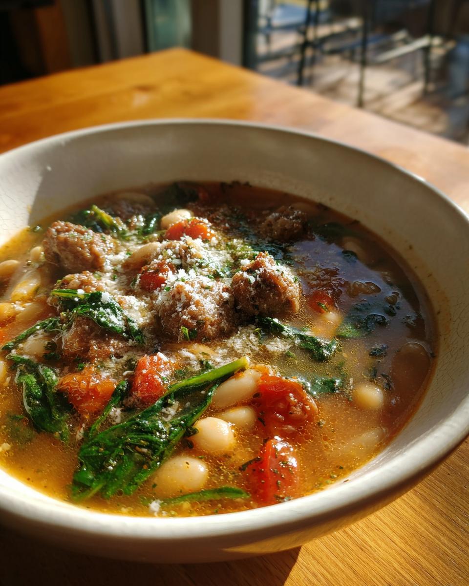 Italian Sausage White Bean Soup - detail 1