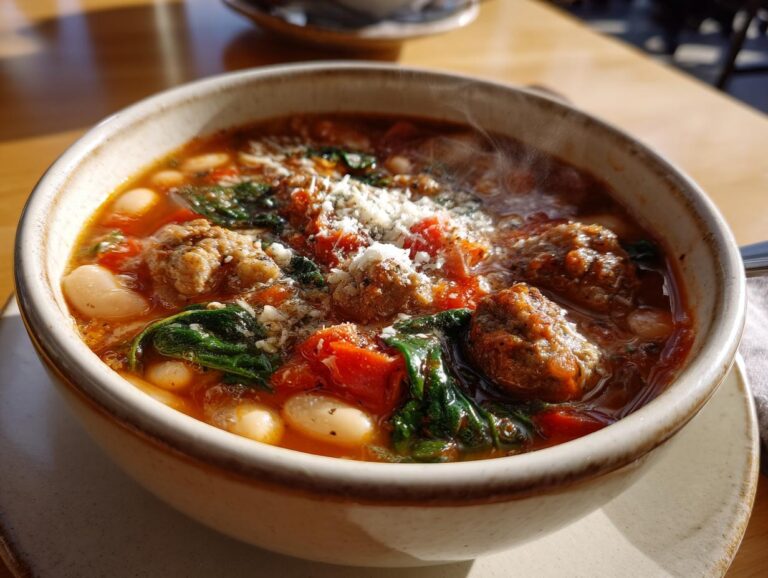 Italian Sausage White Bean Soup