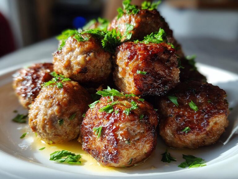 Juicy Italian Meatballs