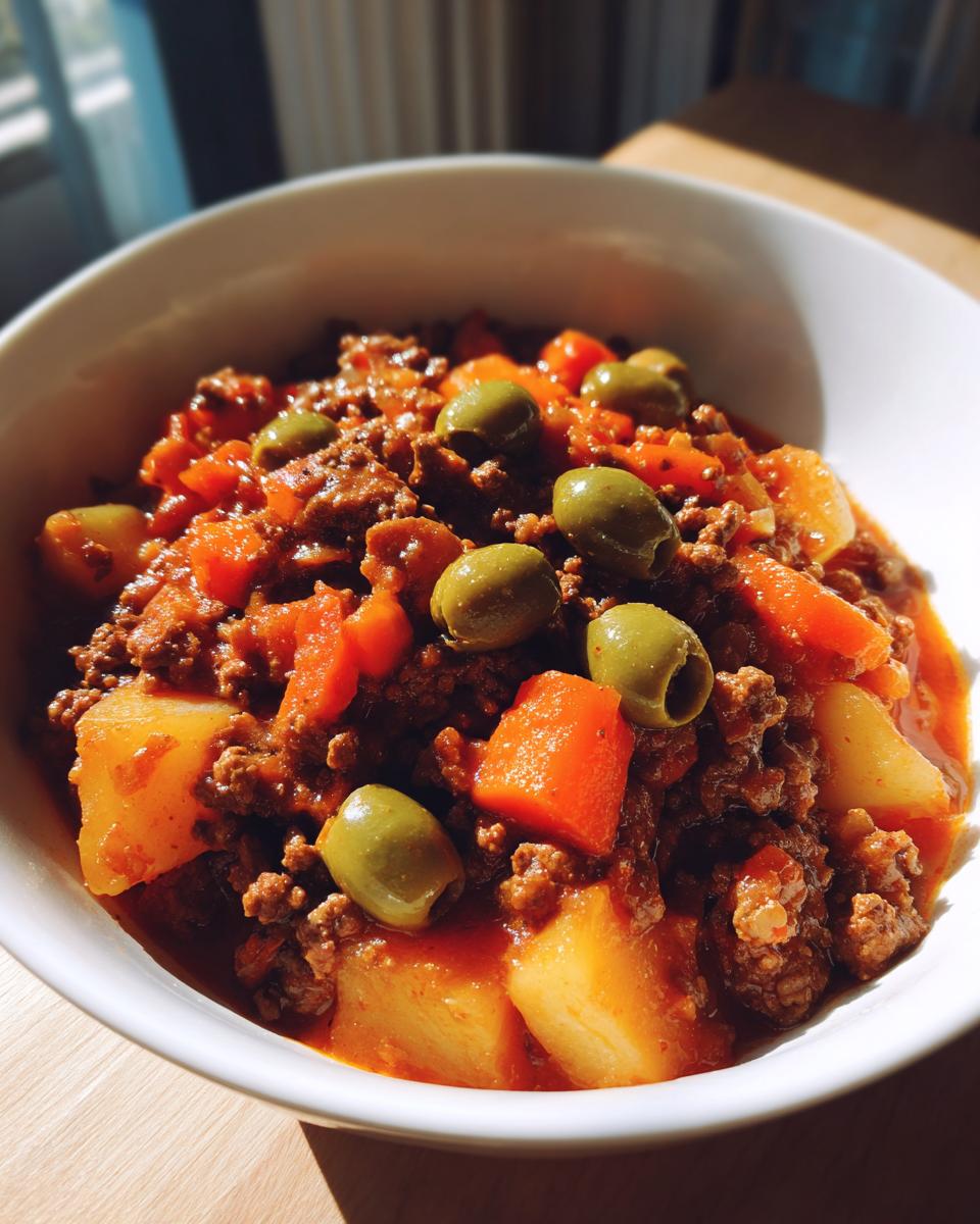 Mexican Picadillo - detail 2