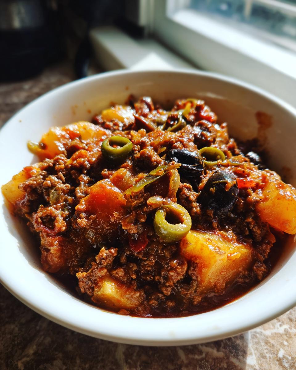 Mexican Picadillo - detail 4