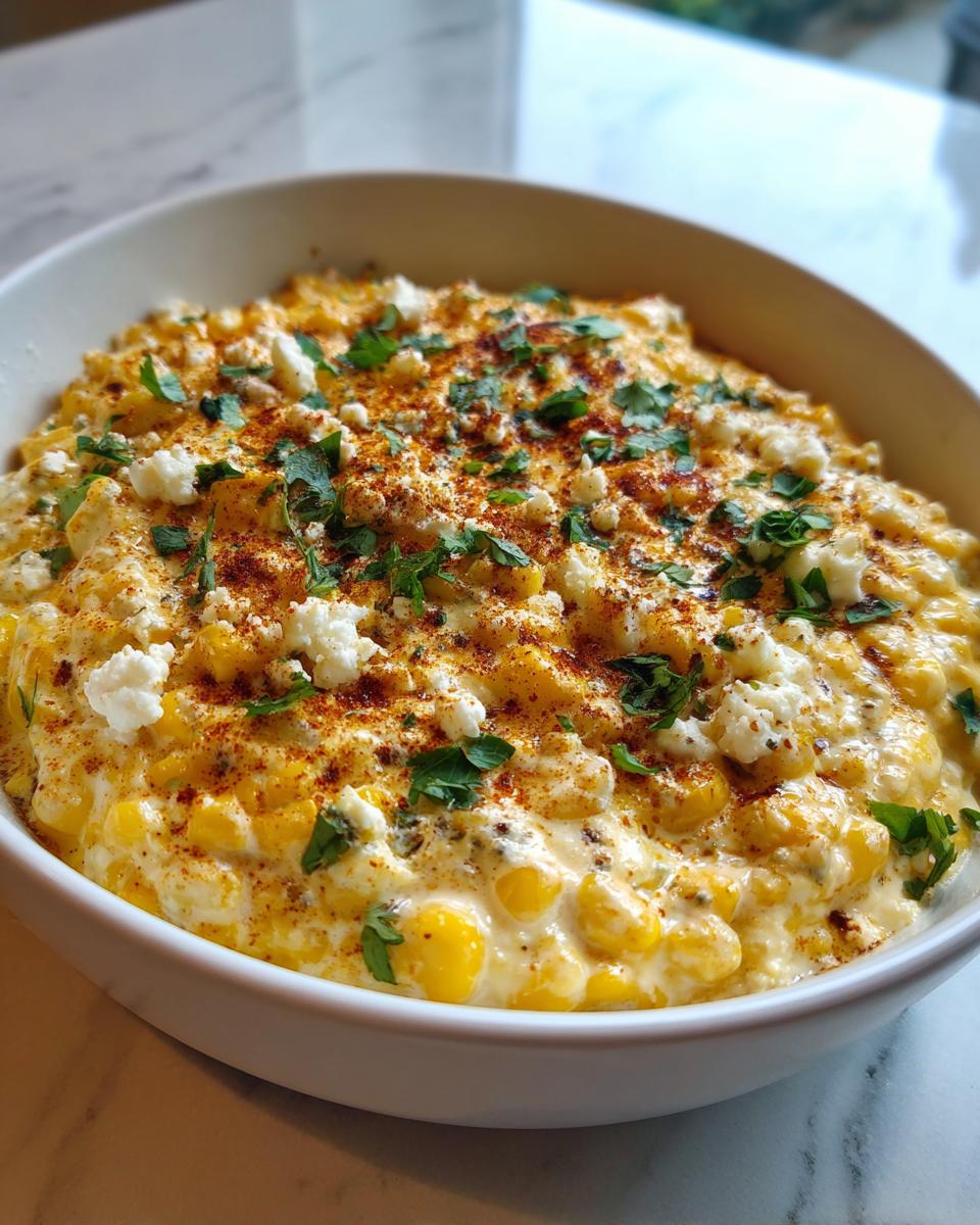 Mexican Street Corn Dip - detail 1