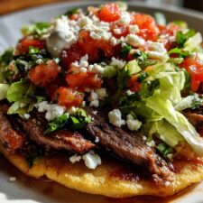 Juicy Mexican Tostadas de Carne Asada in 30 Minutes Flat