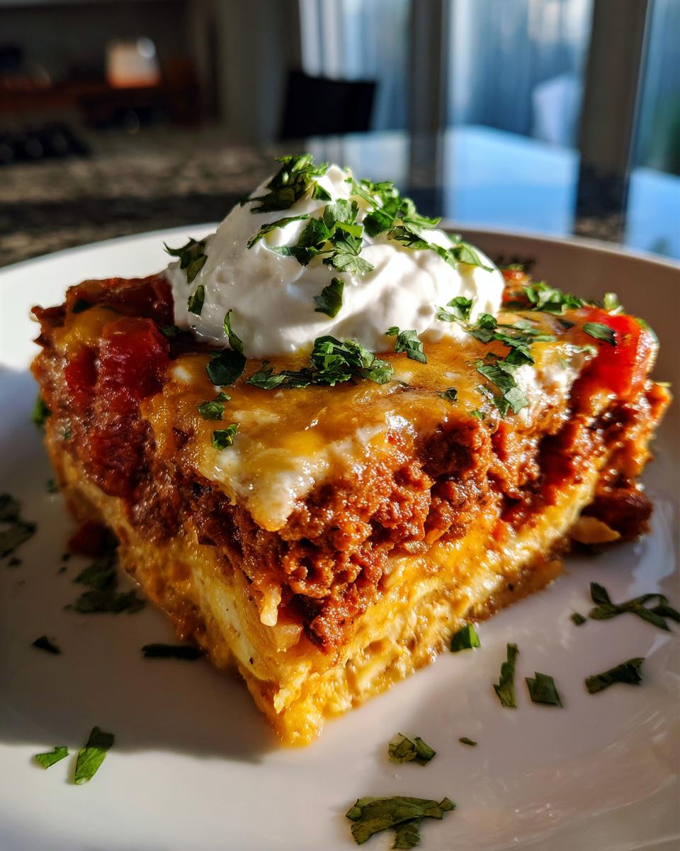 Quick & Tasty Mexican Lasagna - detail 1