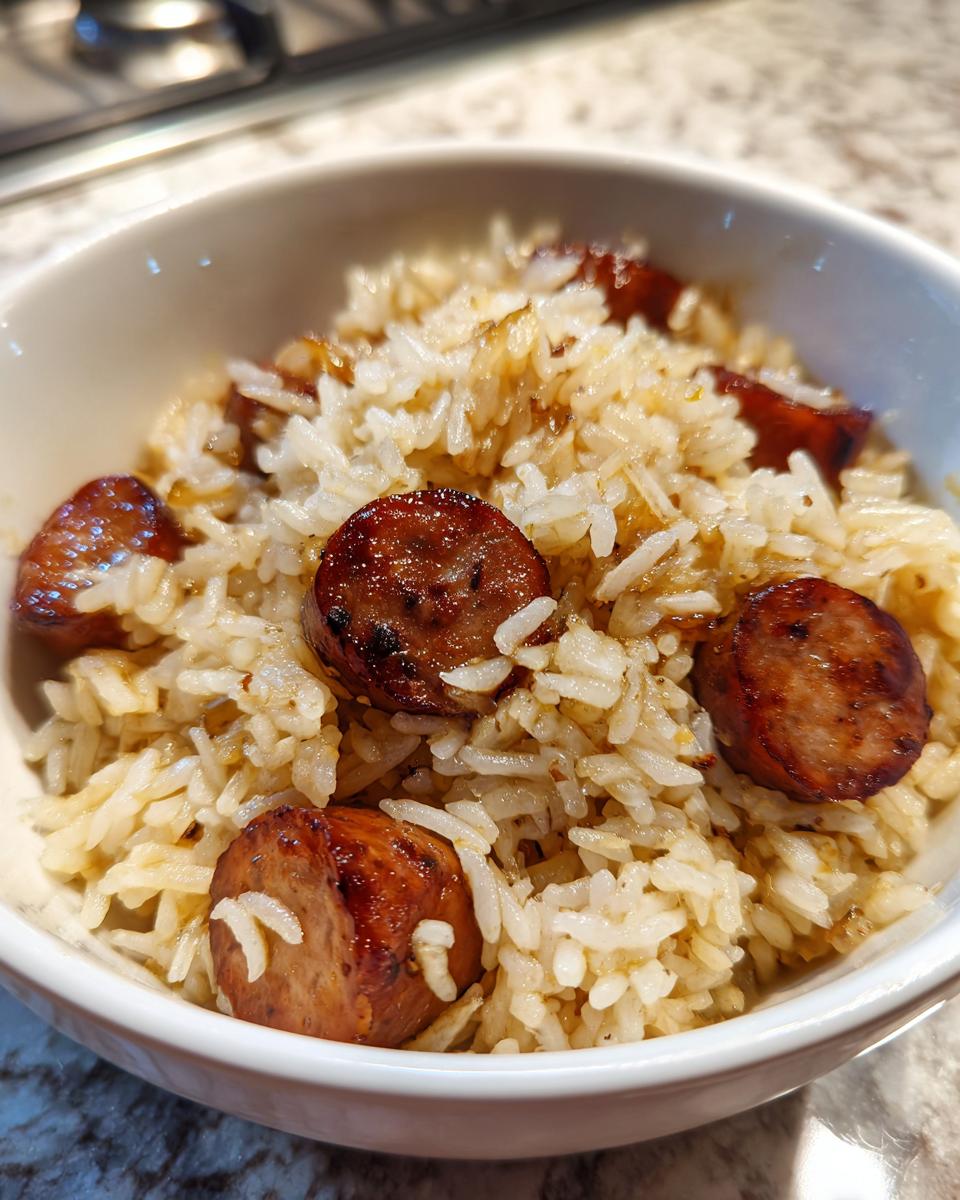 Rice and Italian Sausage - detail 2