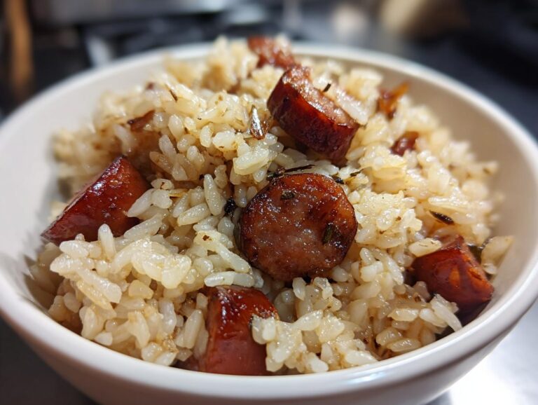 Rice and Italian Sausage