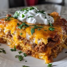 Irresistible BEST Beef Enchilada Casserole In 6 Steps