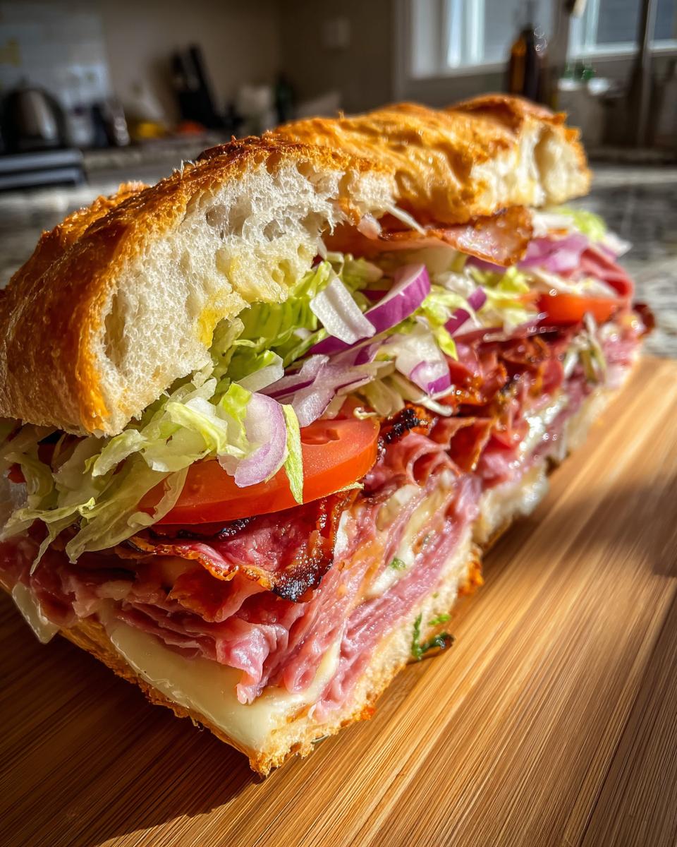 Toasted Italian Sandwich - detail 2