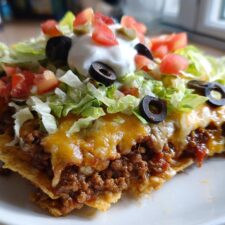 35-Minute Walking Taco Casserole Recipe Your Family Craves