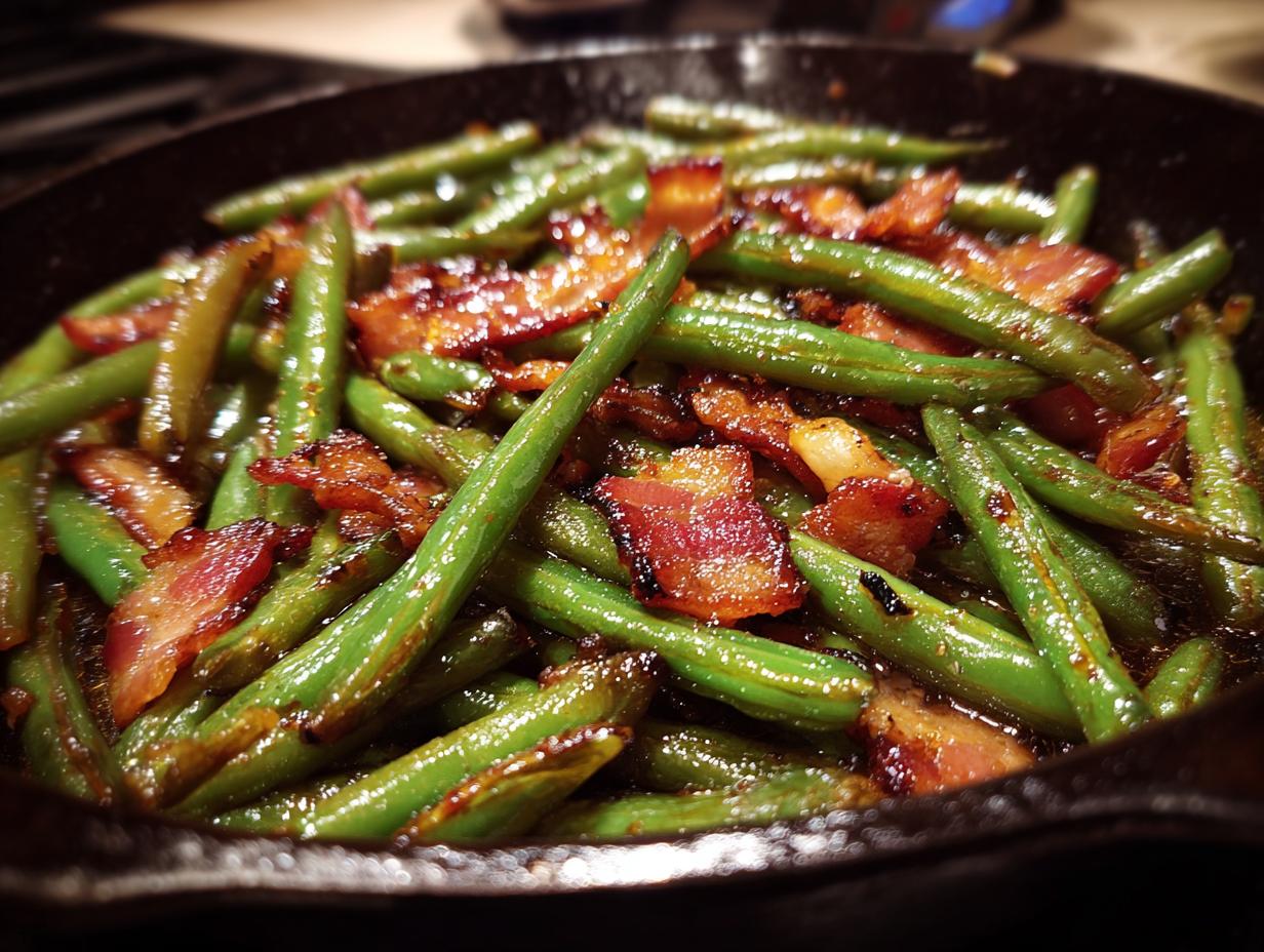 5-Ingredients Crack Green Beans