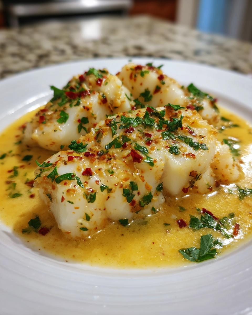 Baked Cod in Coconut Lemon Cream Sauce - detail 1