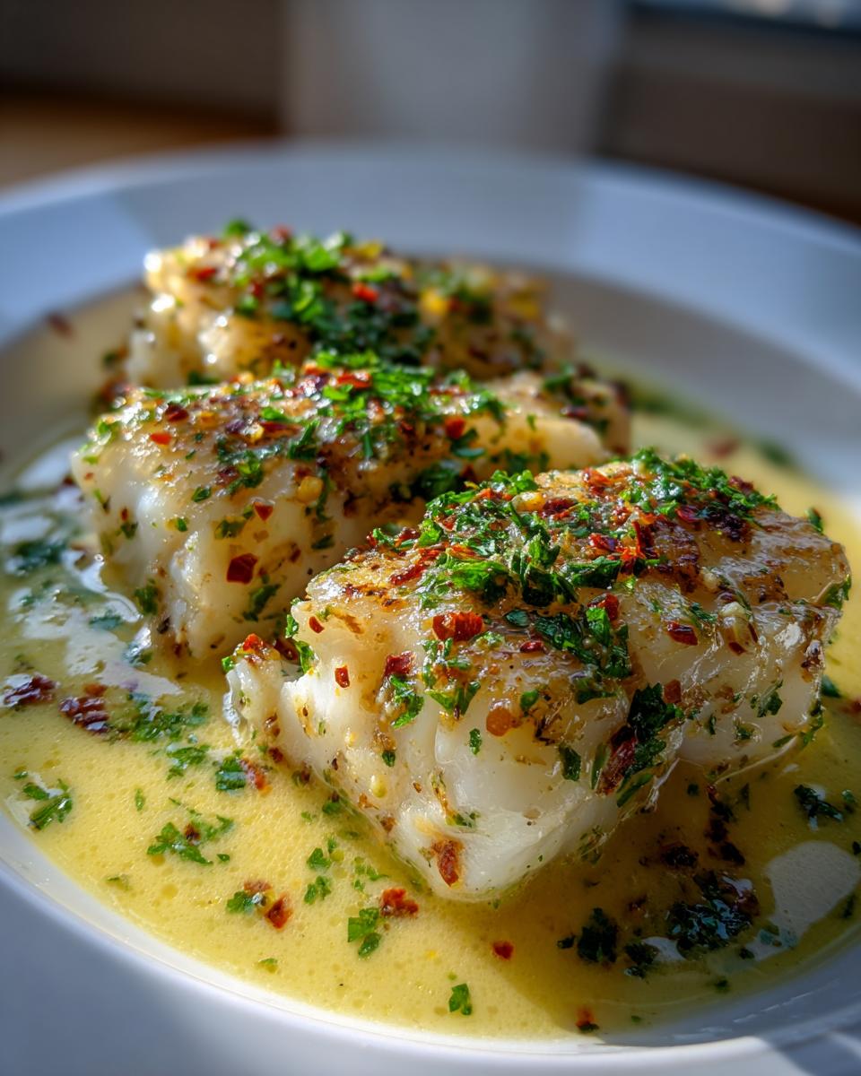 Baked Cod in Coconut Lemon Cream Sauce - detail 3