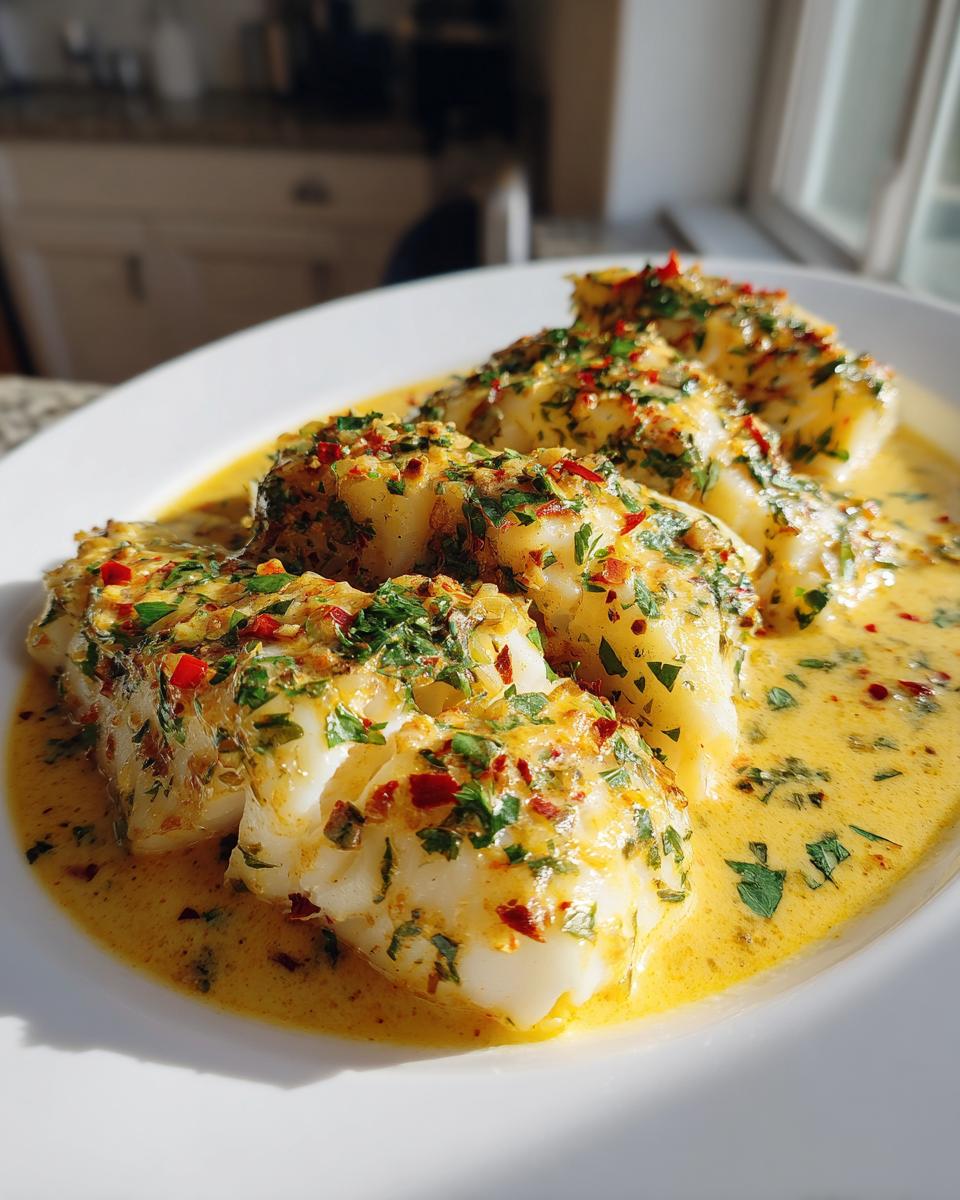 Baked Cod in Coconut Lemon Cream Sauce - detail 4
