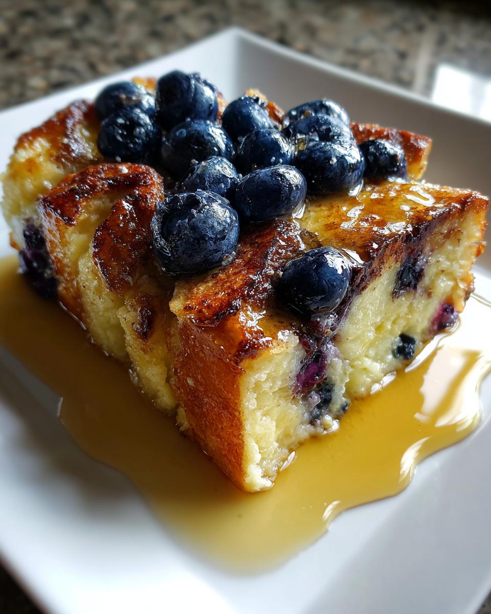 Best Blueberry French Toast Casserole - detail 2