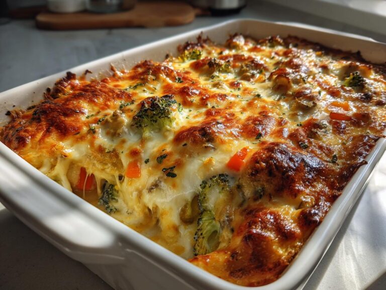 Cheesy Vegetable Casserole