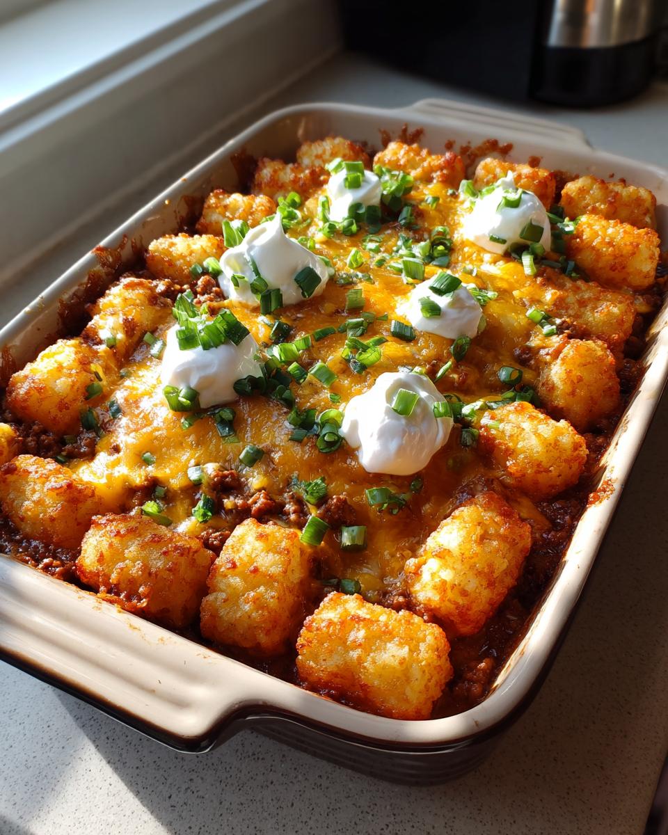 Chili Cheese Tater Tot Casserole - detail 2