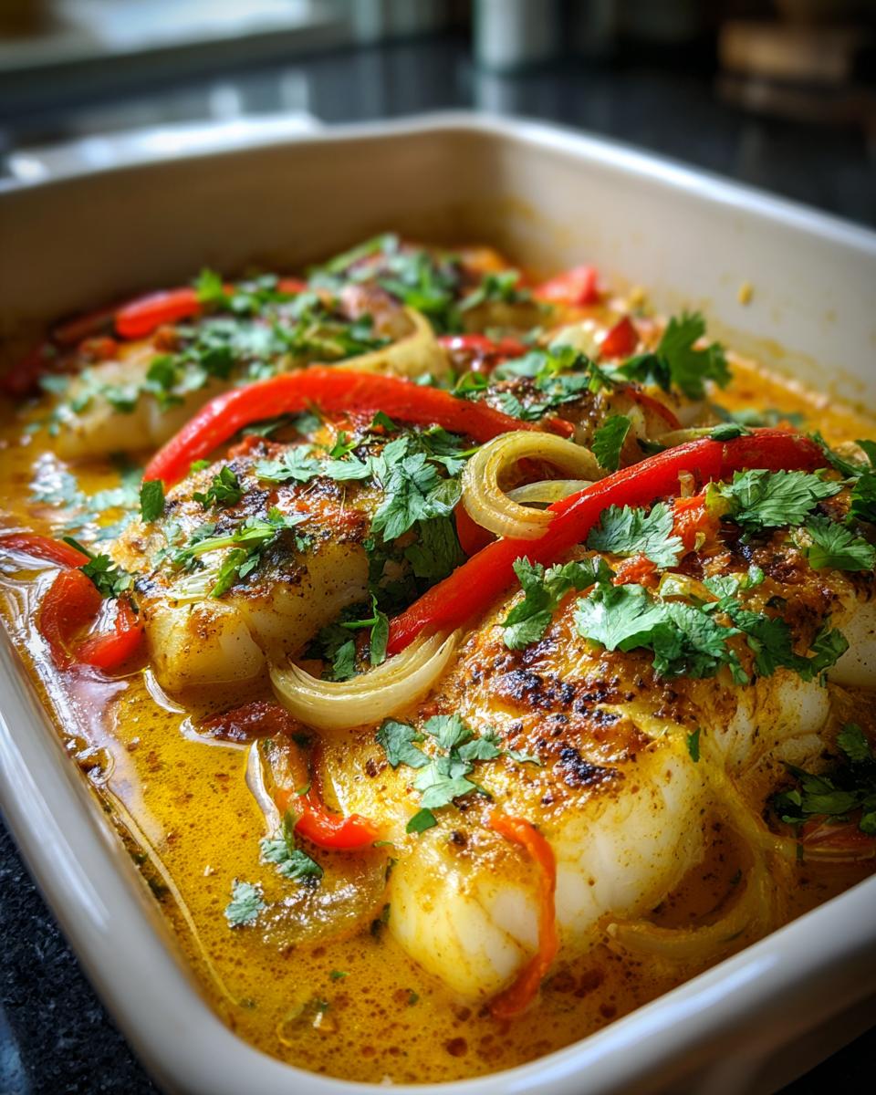 Coconut Curry Baked Cod - detail 1