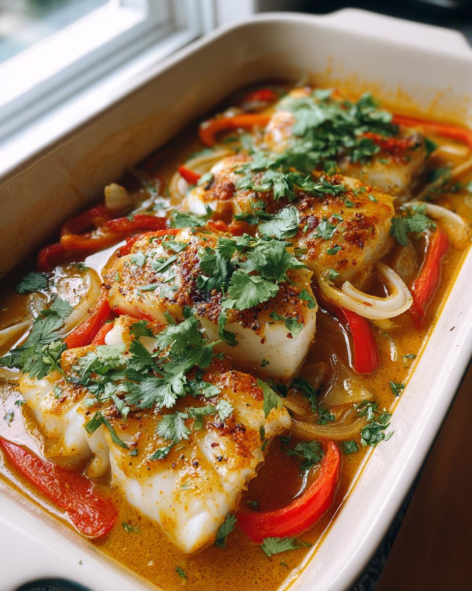 Coconut Curry Baked Cod - detail 2
