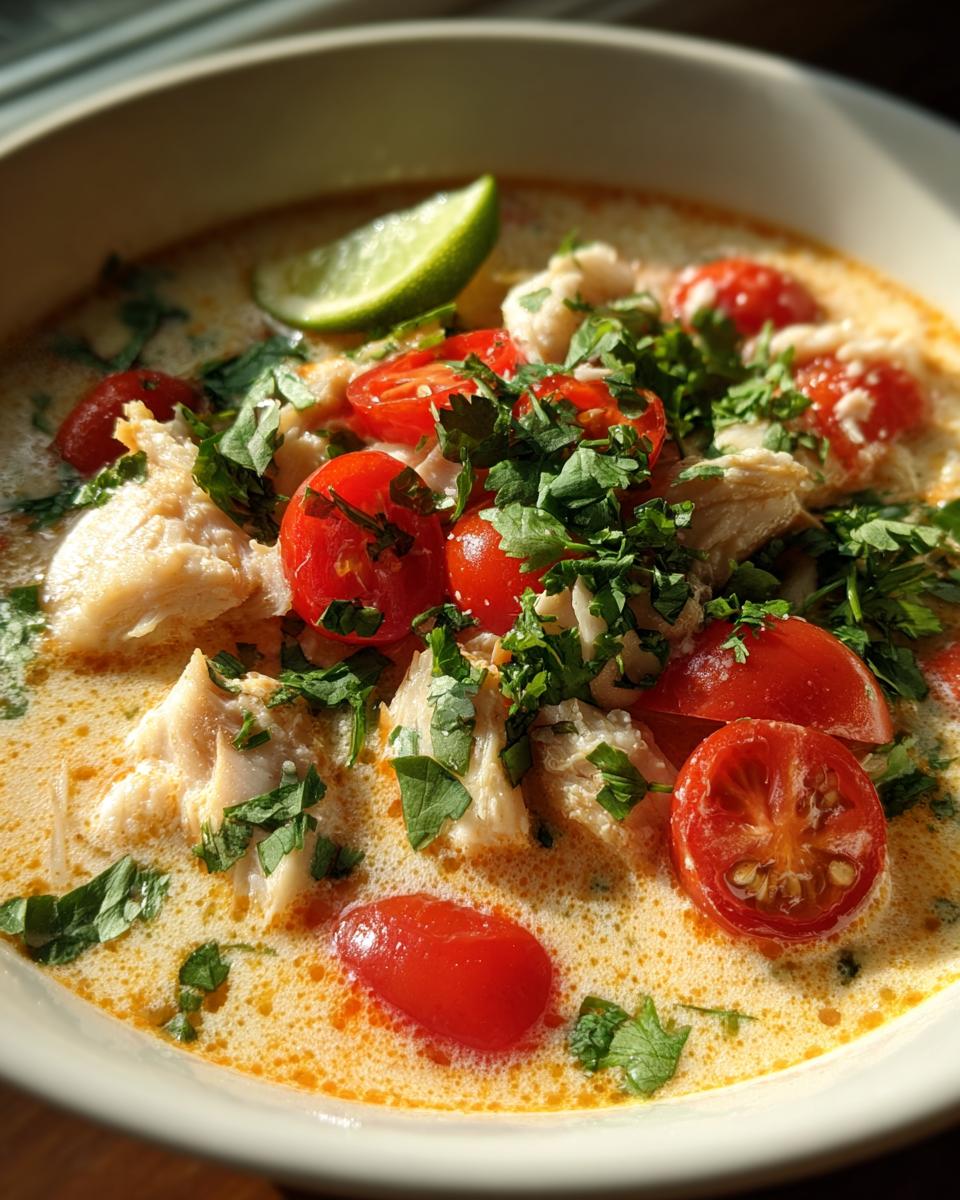 Coconut Lime Fish Soup - detail 4