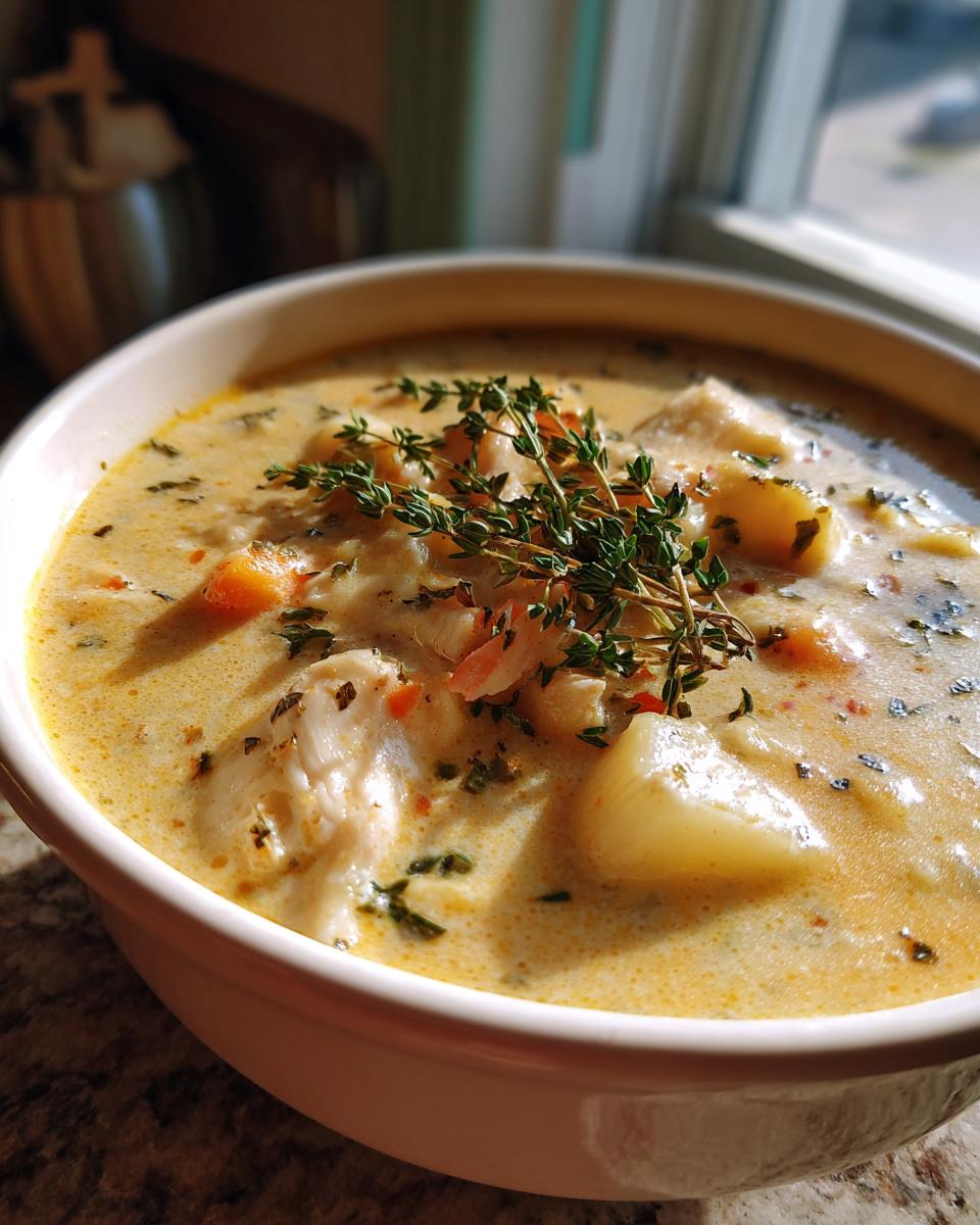 Creamy Fish Chowder - detail 2
