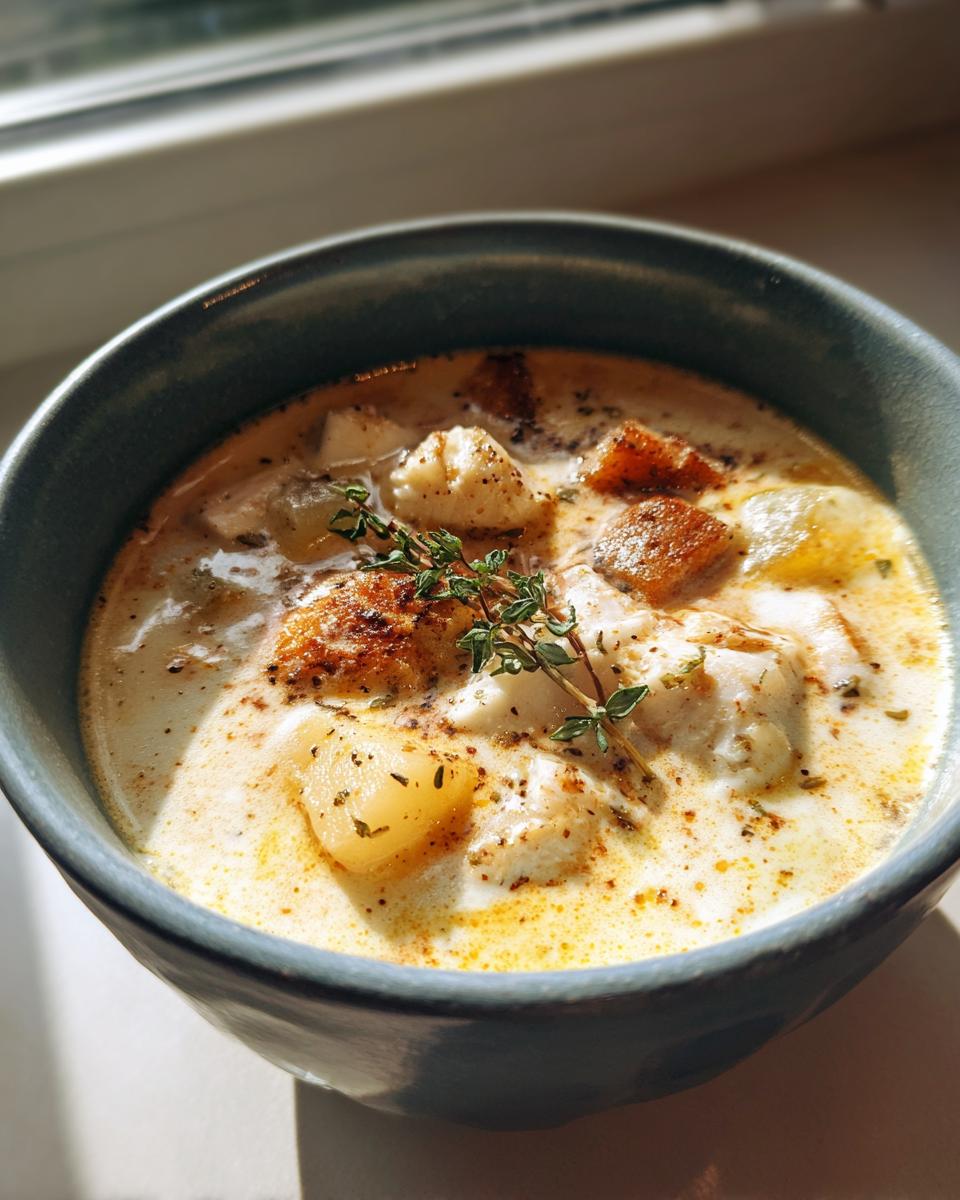 Creamy Fish Chowder - detail 3