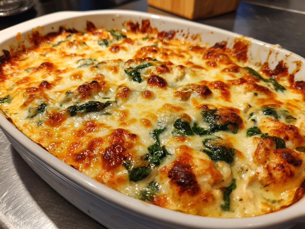 Creamy Low Carb Chicken Casserole