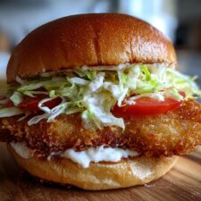 10-Minute Crispy Fried Cod Sandwich That Will Amaze You