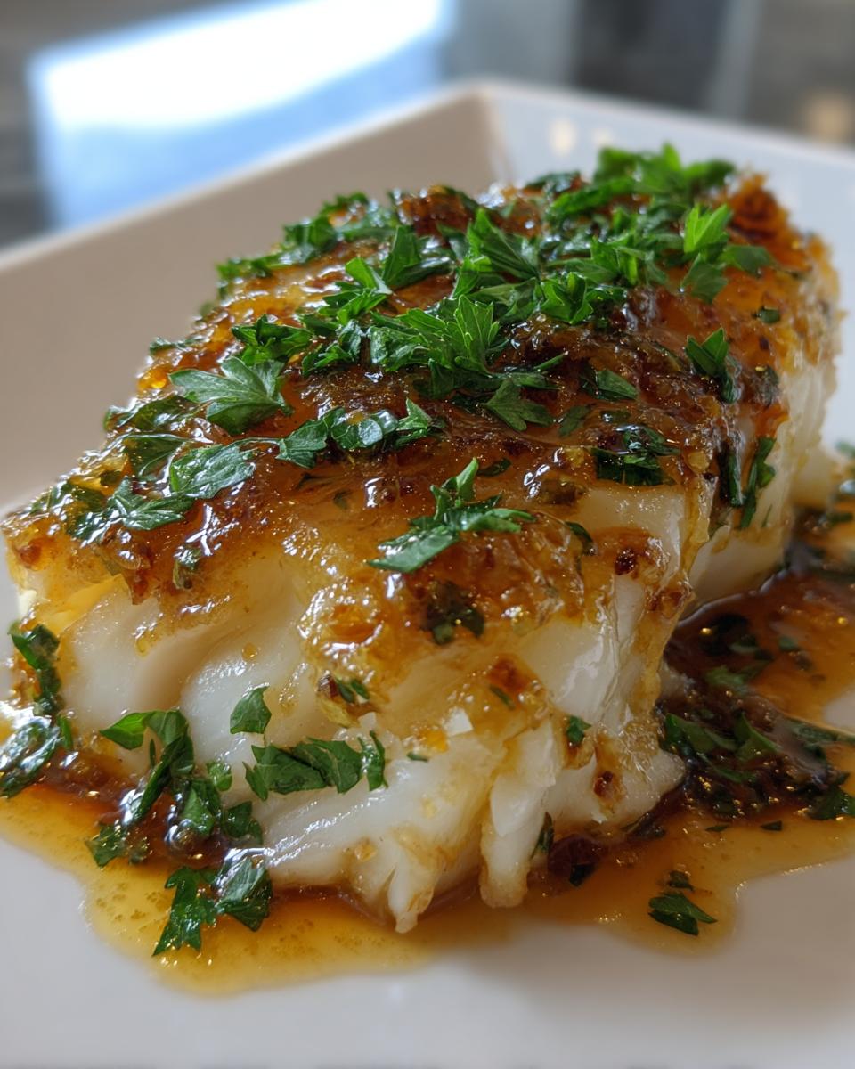 Easy 30-Minute Baked Honey Marinated Cod Recipe - detail 2