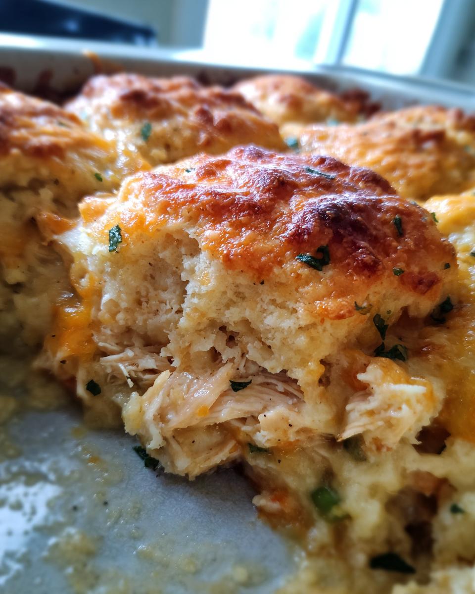 Easy Chicken Cobbler Casserole - detail 2
