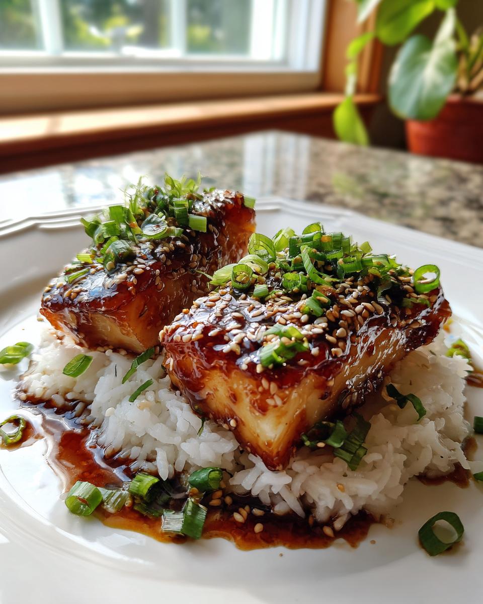 Easy Ginger Soy Glazed Cod - detail 1