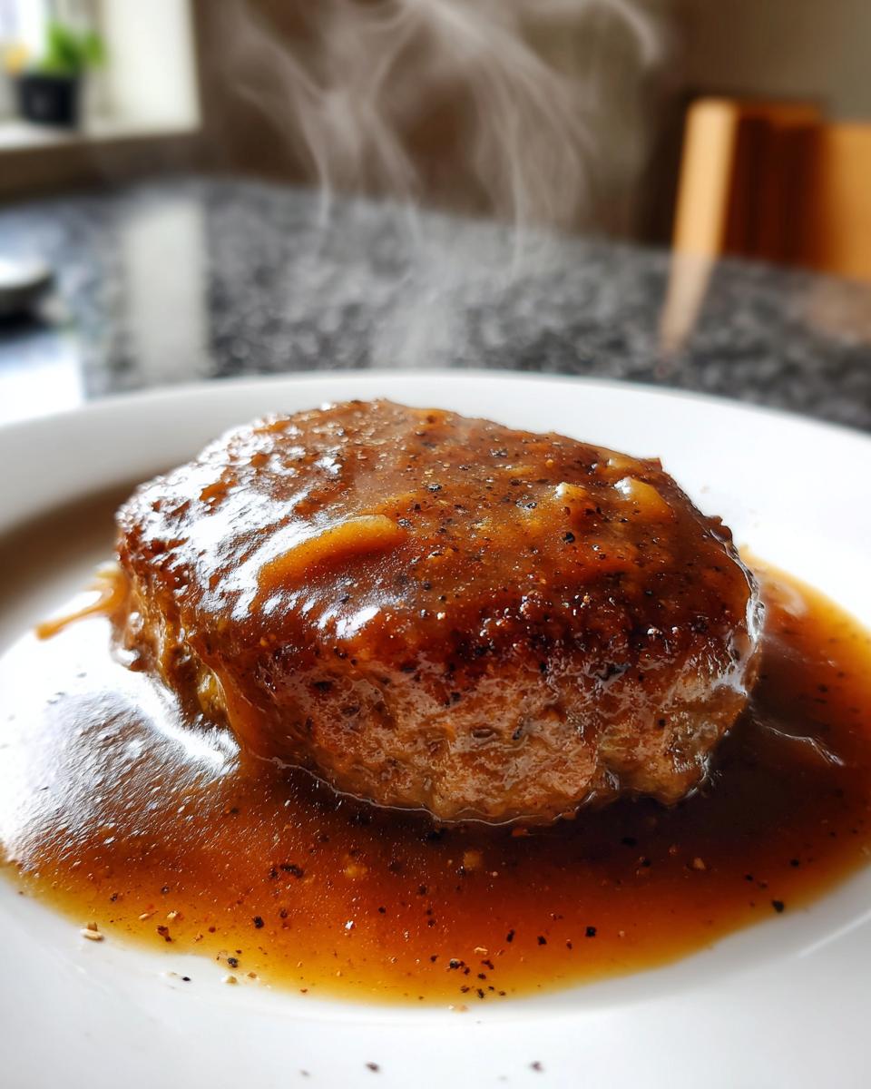 Easy Homemade Salisbury Steak Recipe - detail 2