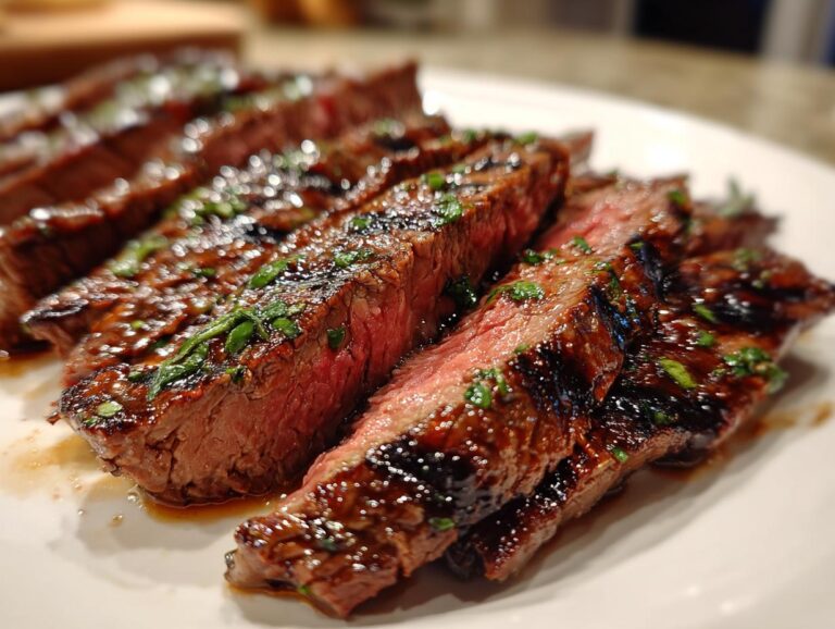 Flavor-Packed Flank Steak Marinade for Grilling