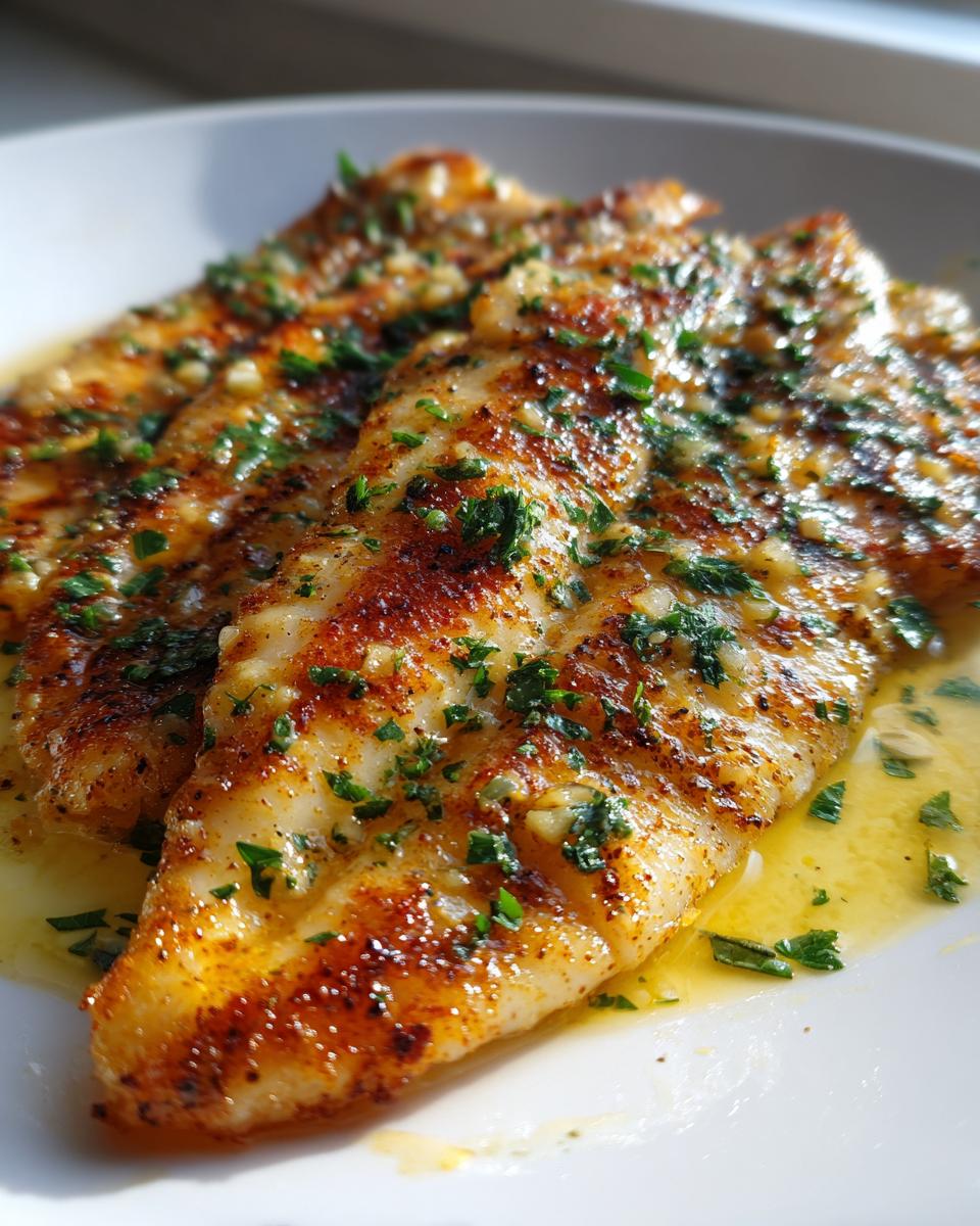 Garlic Butter Oven Baked Tilapia - detail 1