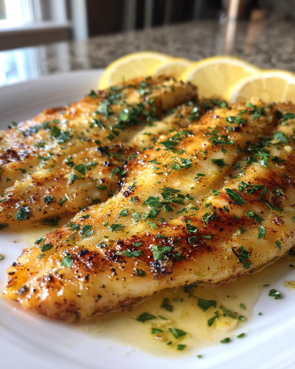 Garlic Butter Oven Baked Tilapia - detail 2