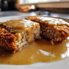 Irresistible Grandma's Country Fried Steak with Gravy in 4 Steps