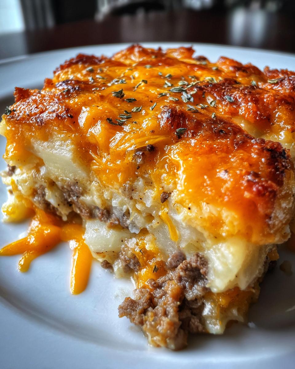 Hamburger Potato Casserole Recipe - detail 2