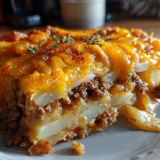 Hamburger Potato Casserole
