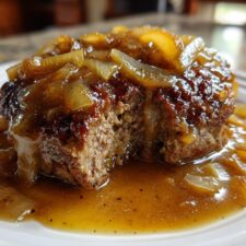Hamburger Steak with Onions and Gravy
