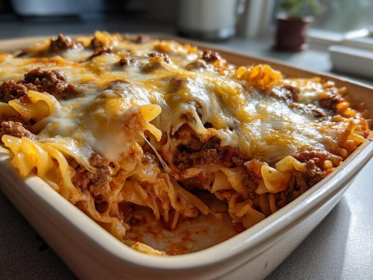Hamburger Supreme Casserole
