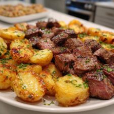 Irresistible Garlic Butter Steak Bites & Potatoes in Just 30 Minutes