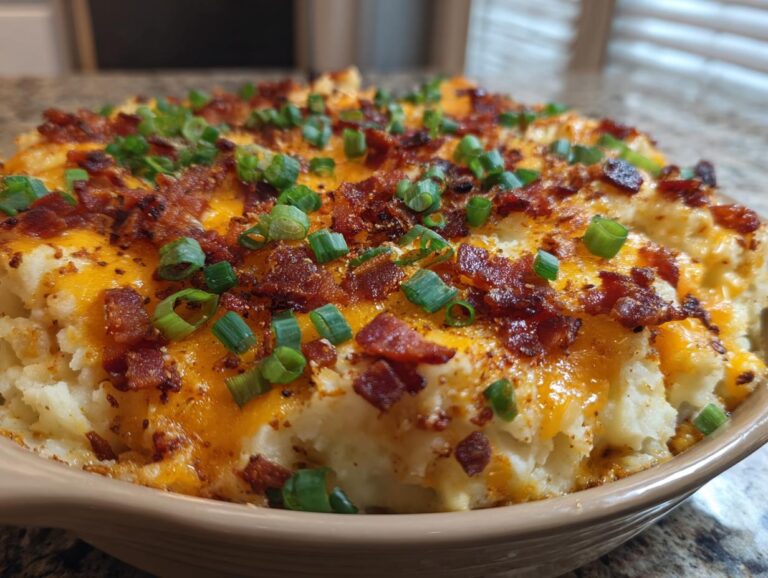Loaded Twice Baked Potato Casserole
