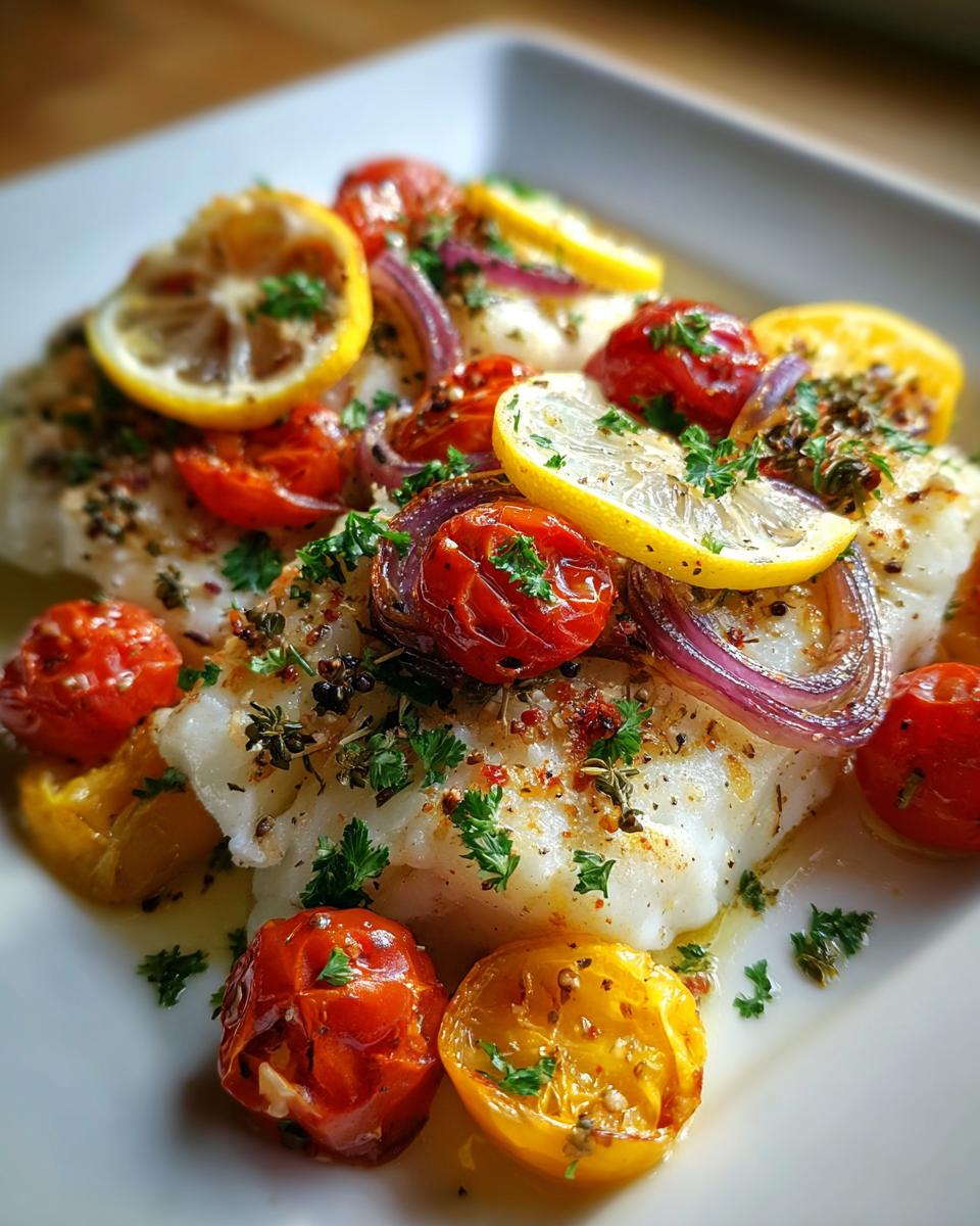 Mediterranean Baked Fish - detail 3