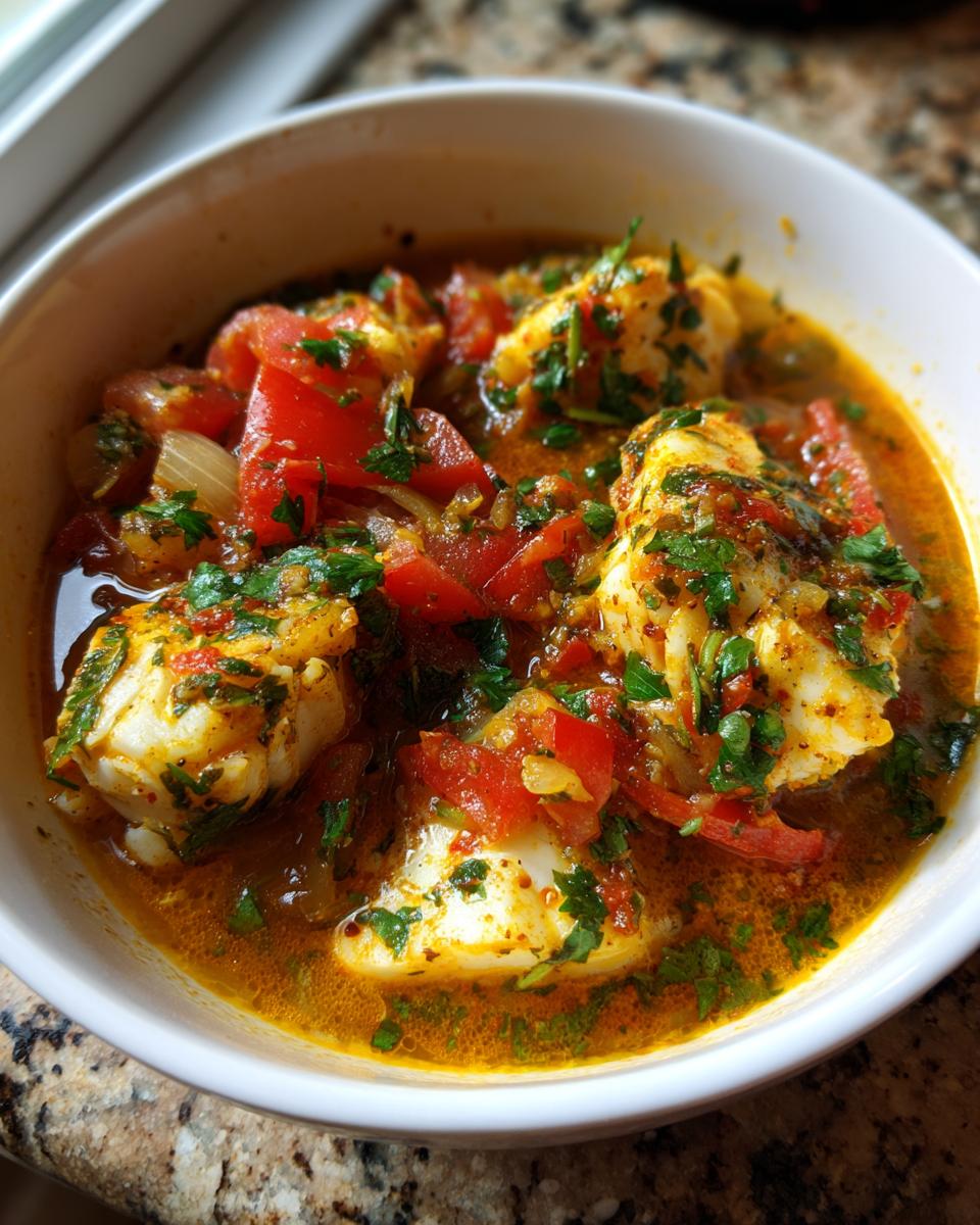 Moqueca Brazilian Fish Stew with Coconut and Tomatoes - detail 3