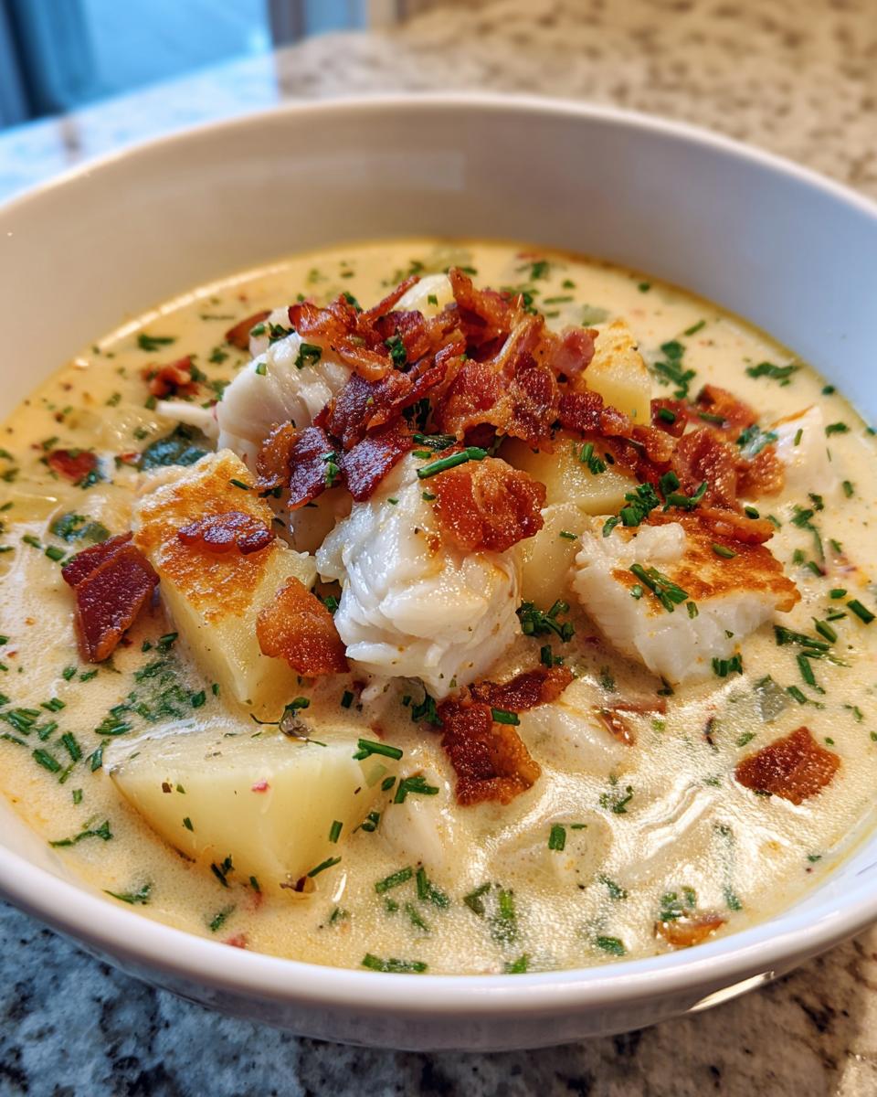 New England Fish Chowder - detail 3